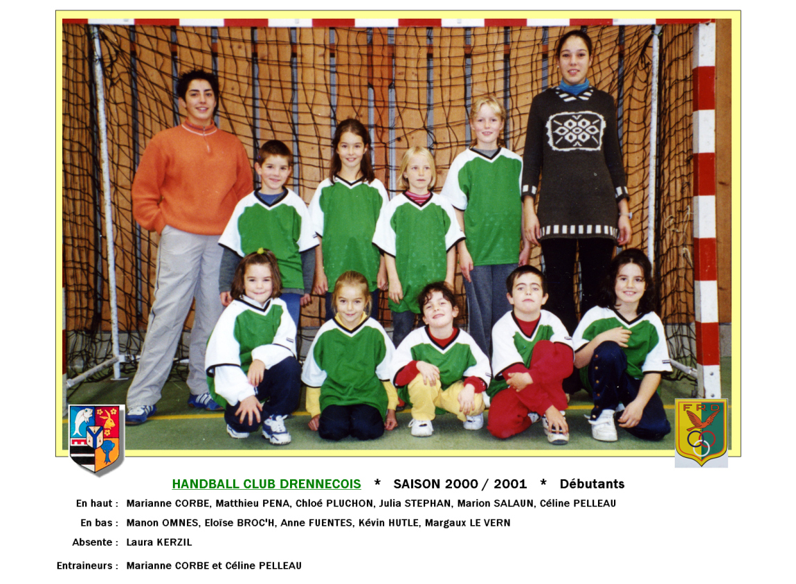 1Handball2000-2001-Débutants