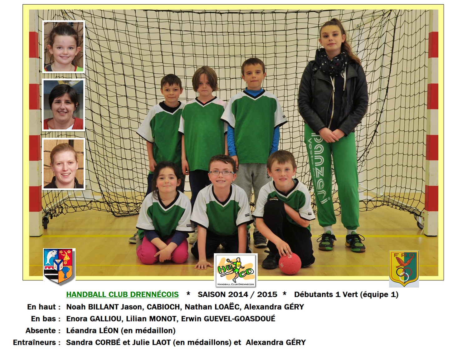 2014-2015-02-Débutants 1 Vert (équipe 1)
